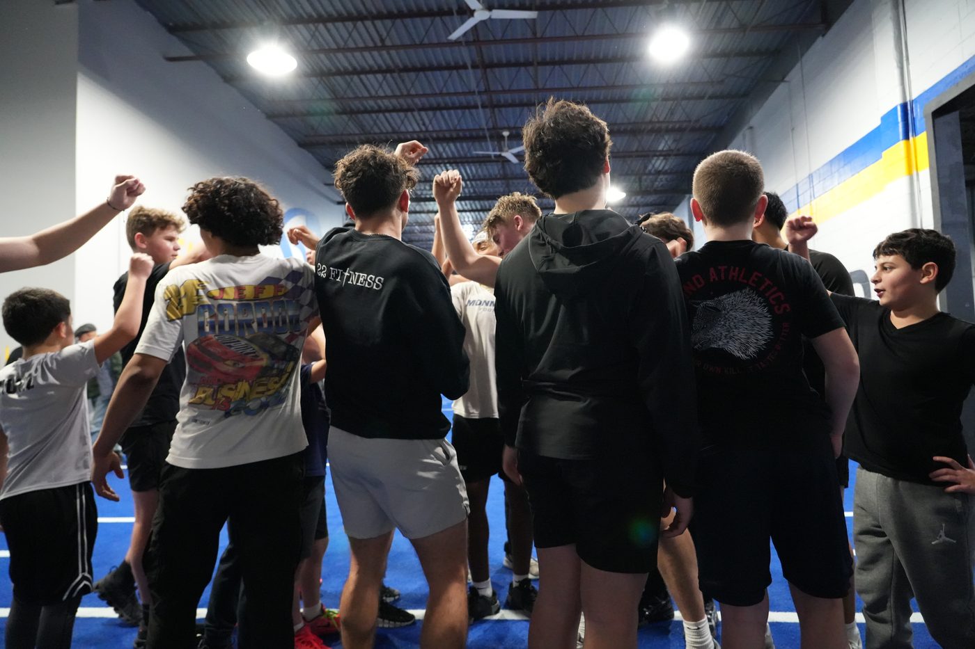 Team training session in Central NJ